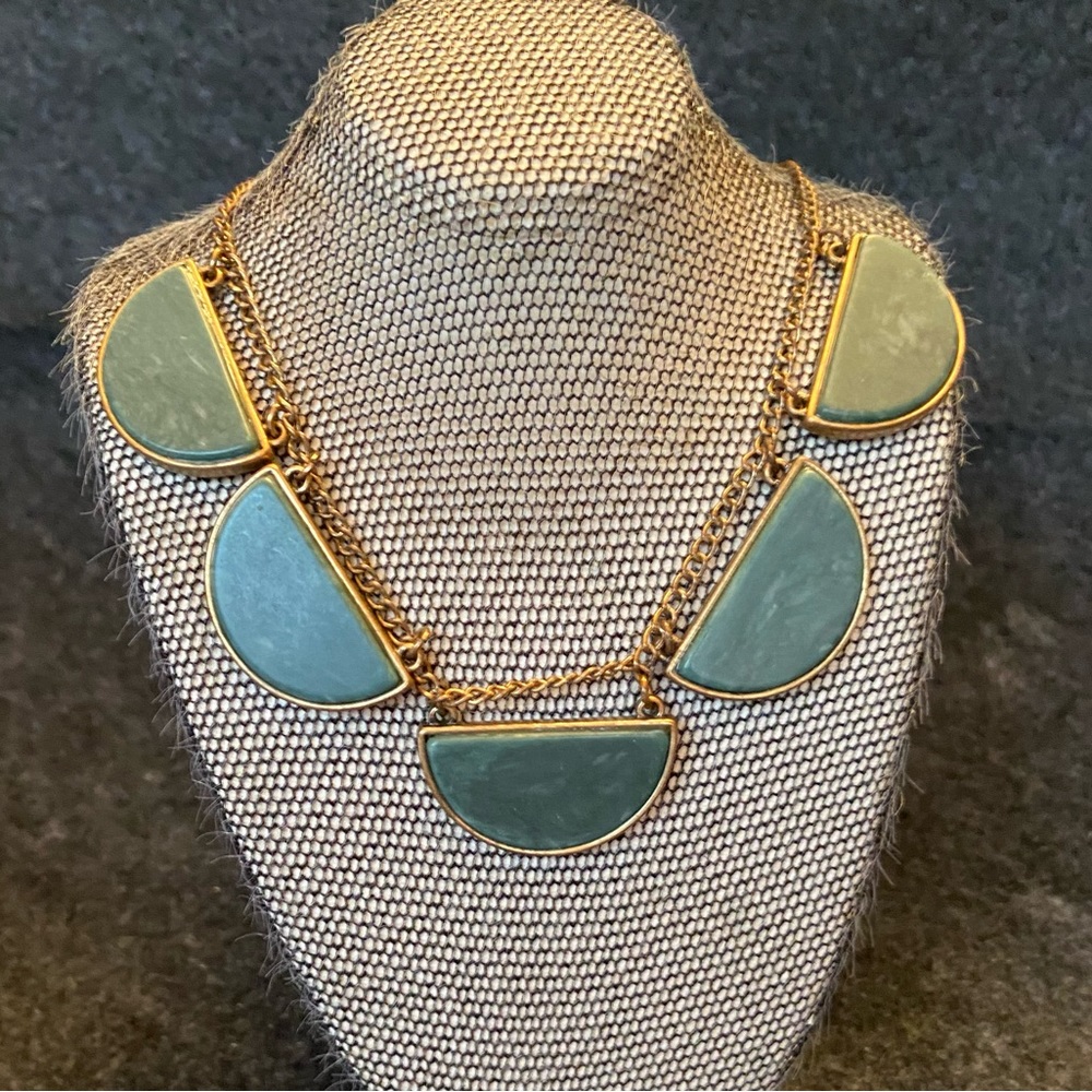 Beautiful Green Jasper Necklace